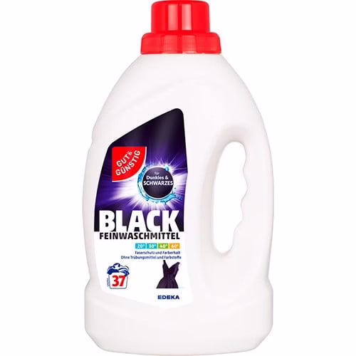 G&G Black Feinwaschmittel Żel Do Prania Tkanin 37p 1,5L